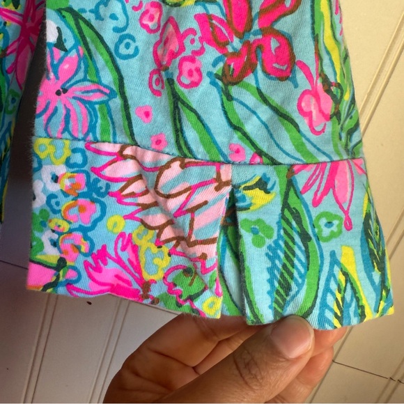Lilly Pulitzer Floral Dress in Pink, Green, and Blue - Picture 5 of 6